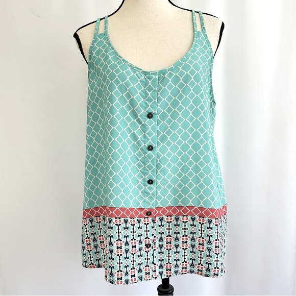 Women’s Market & Spruce Colorful Tank Size XL - Picture 1 of 4